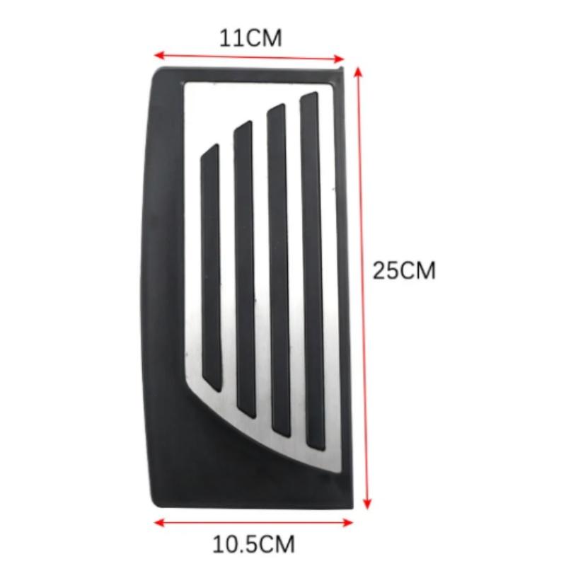 Per Alfa Romeo Giulia Stelvio 2016-2023 Copripedale Auto LHD Acciaio Inossidabile Pedale Acceleratore Gas Pedale Freno Copripedali Parti