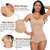 Women's Shapewear Tummy Control Body Shaper with Built In Bra Waist Cincher Tank Tops Cropped Underskirts Padded Bra Slimming Shirts