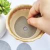 50PCS/Set Plastic Flower Pot Hole Mesh Pad Round Flower Pot Gasket  Bonsai Flower Tools