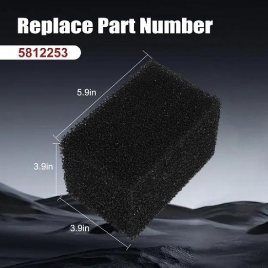 2PCS Air Intake Filters for Polaris Ranger 400 500 700 800 900 5812253 XP UTV