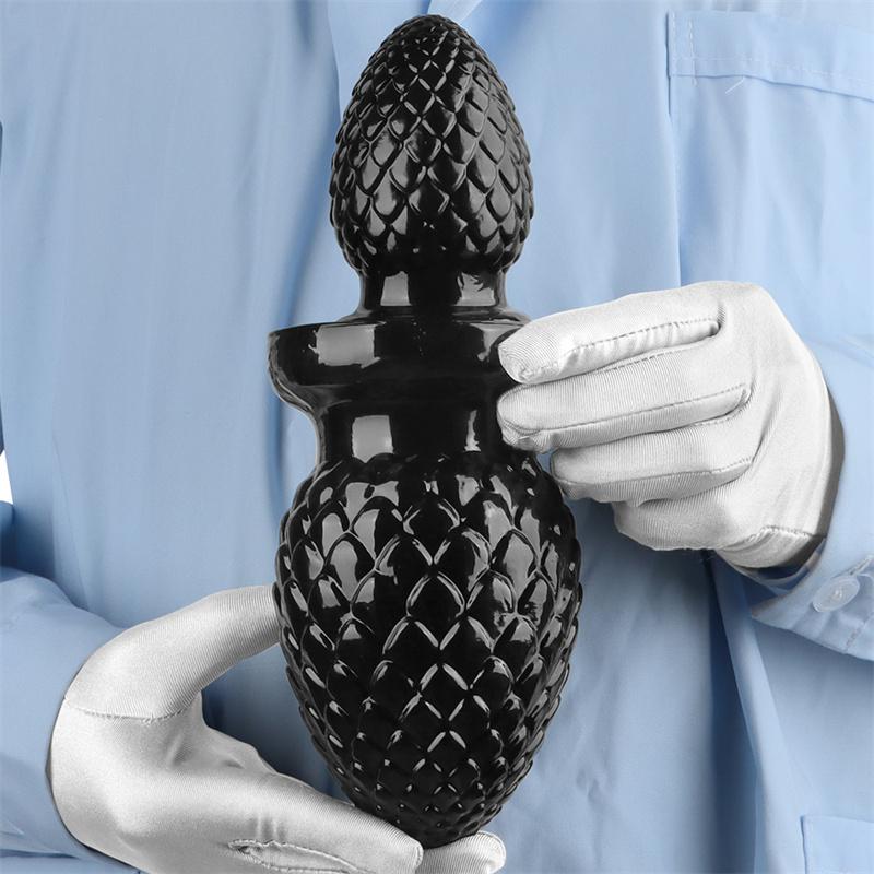 Oversized Black Anal Plug Rear Anal Expansion Anal Opening Female Masturbator Erotic Products