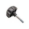 Thumb Knob Screw Head M8 Hand Ribbed Fastener for Machinery, Fixtures