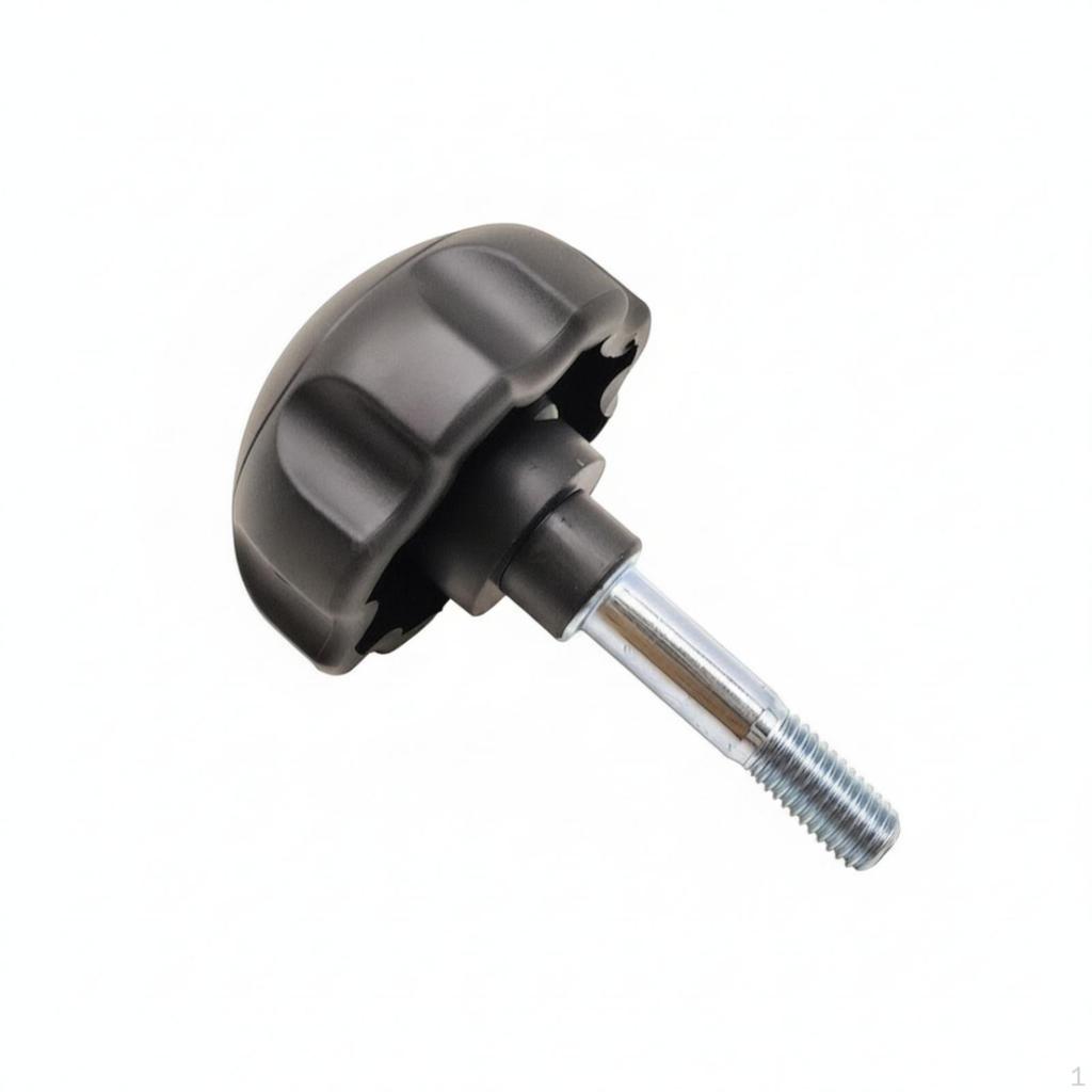 Thumb Knob Screw Head M8 Hand Ribbed Fastener for Machinery, Fixtures