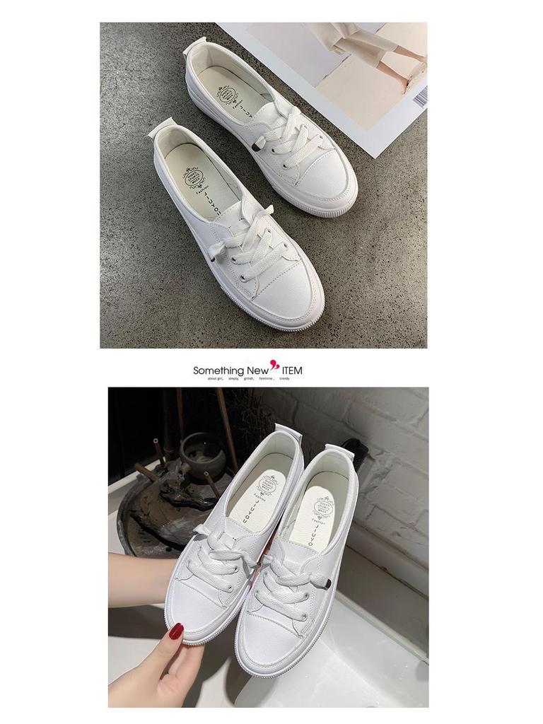 2025 Trendy Women's White Casual Canvas Shoes: Simple & Stylish for Summer Travel