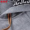 Hengyuanxiang Men's Thickened Cashmere Blend Hooded Cardigan Jacket