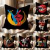 Sports Judo Martial Arts Cushion Cover Multi-Scene Pillow Cover for Home & Car - Reversible, Soft & Durable for Daily Use