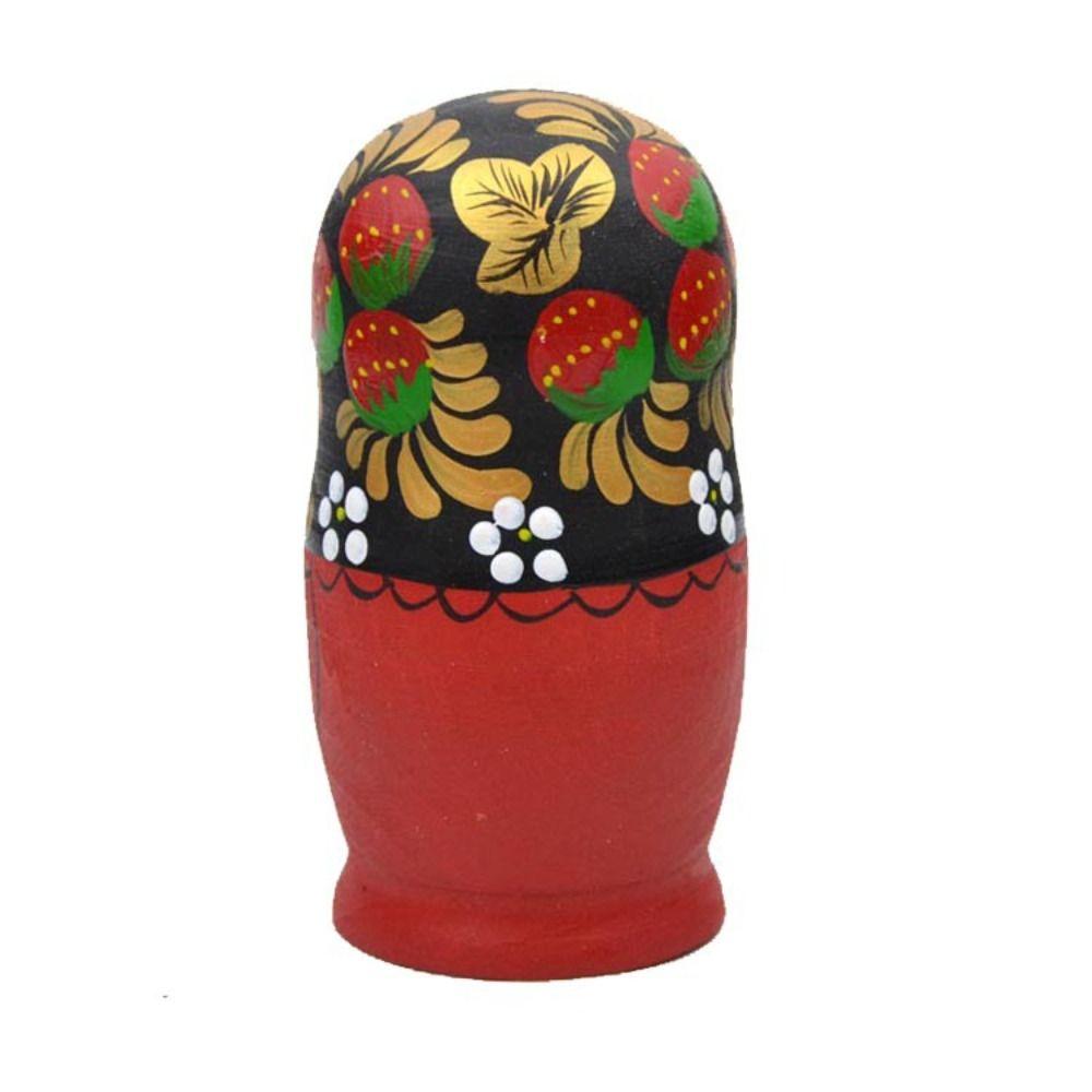 Strawberry Girls Matryoshka Doll 5 Layers Russian Nesting Doll Classic Nesting Dolls Birthday Gift