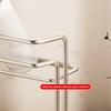 2-Tier Bottle Drying Rack with Drain Tray Stainless Steel Coffee Mug Holder Easy To Clean Slanted Design for Kitchen Countertop
