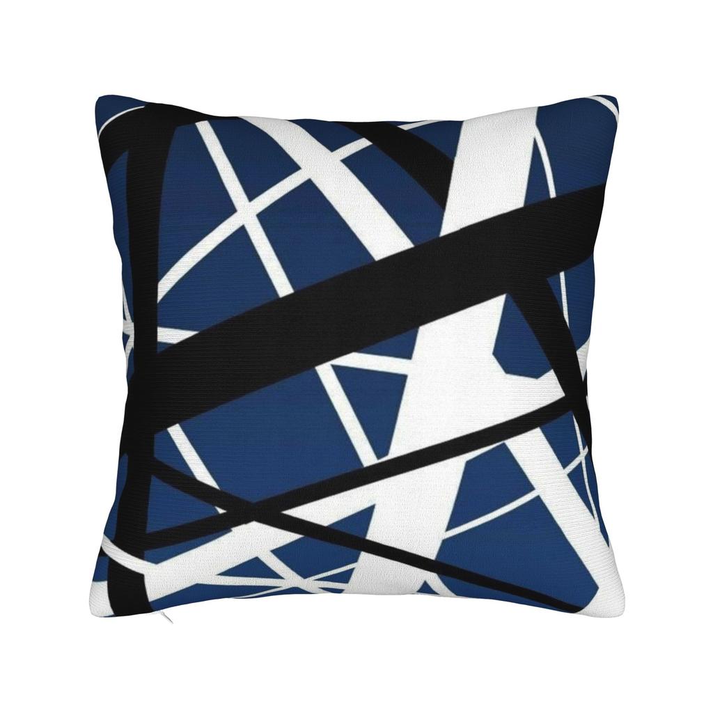 Van Halen Red Black And White Line Art Pillow Cover Fashion Pillow Case For Living Room Chair Comfy Cushion Cover Gift