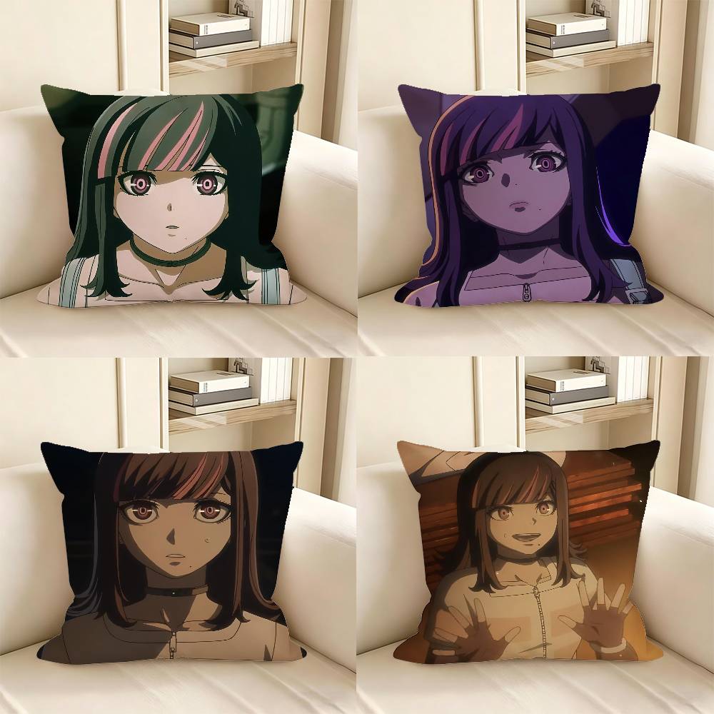 1pc Ordinary Person Akudama Drive Pillow Case Fashion Square Pillowcase Bedroom Sofa Room Ins Decoration Leisure