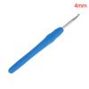 1Pc 2.0-6.0Mm Rainbow Soft Handle Crochet Rubber Handle Crochet Sewing Tools