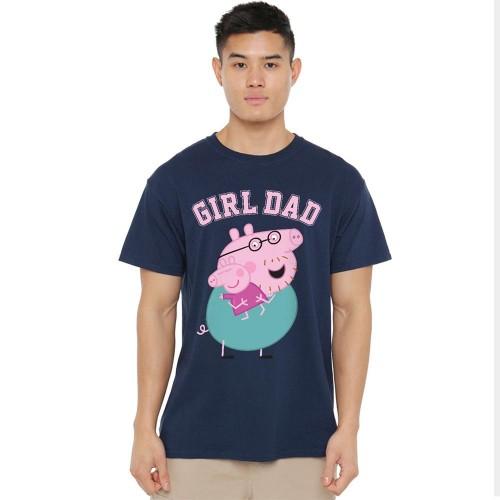 Peppa Pig Unisex Adult Girl Dad Daddy Pig T-Shirt