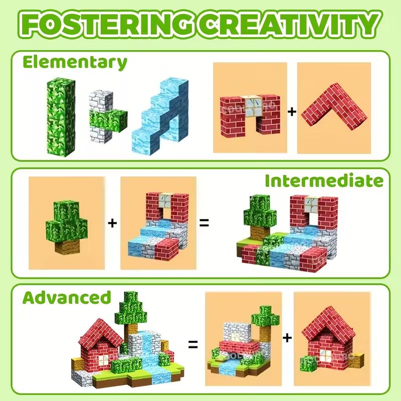 High-Quality Magnetic High-Quality Building High-Quality Block Construction pieces High-Quality Toy High-Quality Stem High-Quality Stacking