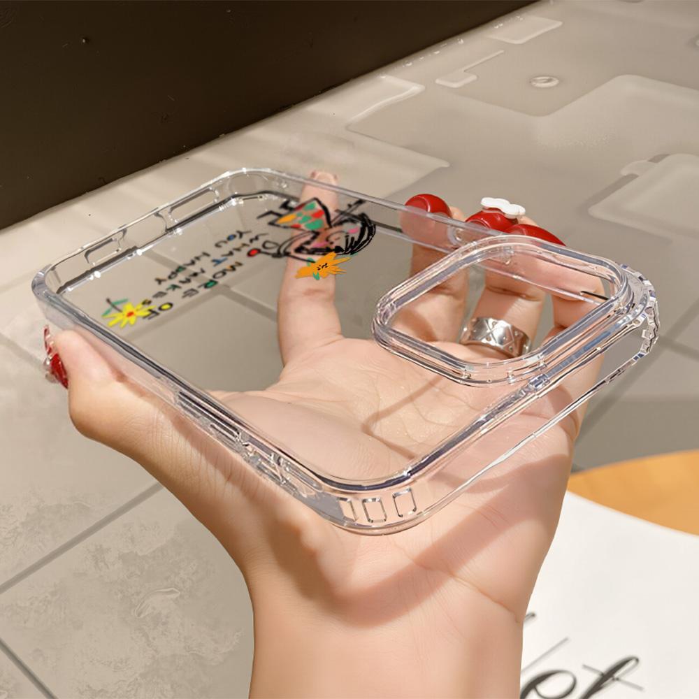 Acrylic Phone Case for iPhone 11 12 13 14 Pro 12 14 16 Pro Max for Samsung A16 A36 A56 S24 FE High-quality Painted Anti-fall Mobile Phone Case
