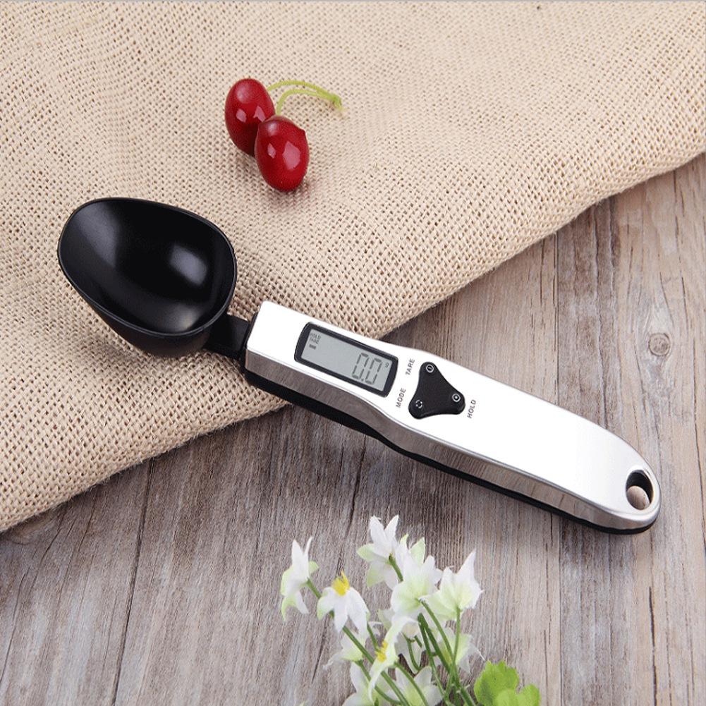 300gCelsius0.1g Digital Measuring Spoon   Electronic LCD Weight Food Scale Kitchen Tools