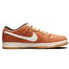 Nike Dunk Low Pro ISO SB Dark Russet Unisex Sneakers Orange Sail DH1319-200