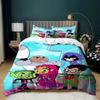 Cartoon 3D Digital Printing Teen Titans Go Duvet Cover Set Bedding Set For Kids Adults Single Double Large Sizes Bedroom Decor