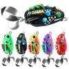 3.5CM -5.4G Mini Frog Soft Bait Set Lifelike Bionic Frog Lures Lure Frog Thunder  Carp Fishing