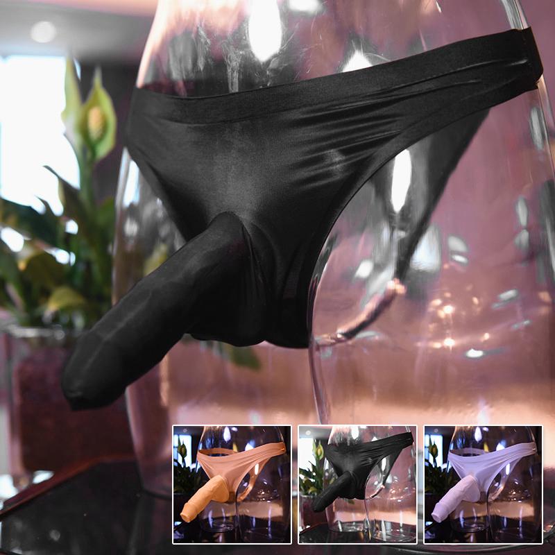 Sisy pánské ledově hedvábné ultratenké prodyšné bezešvé strečové spodky sexy kalhotky