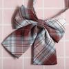 Jk Japanese Plaid Korean Version Of Collar Flower Graduate Female Collar Flower College Wind Streamer Jk Bow Shirt Accessories Sailor Suit