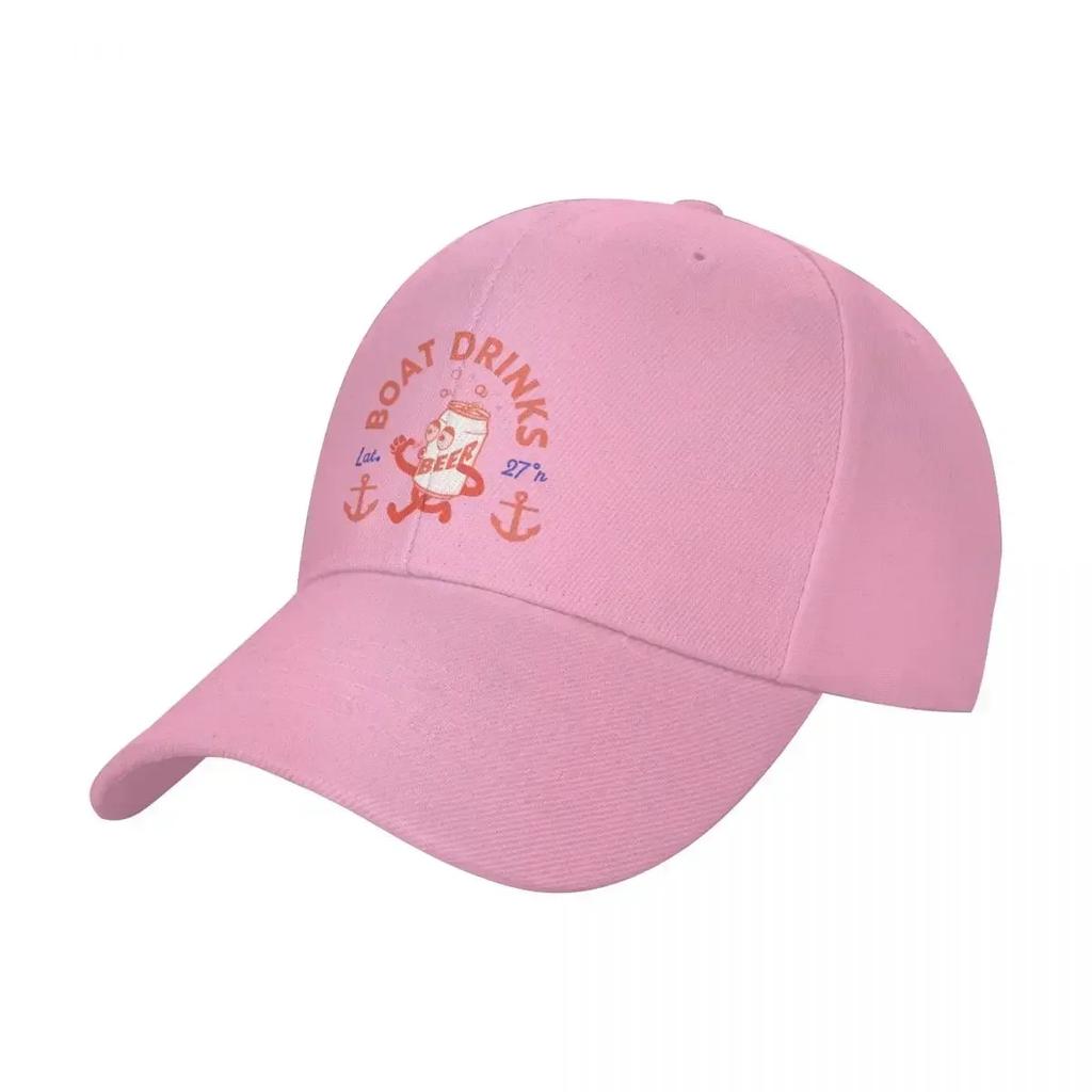 Boat DRINKS Baseball Cap beach hat Golf Cap Sun Hat For Children Snap Back Hat Unisexs Hats Womens