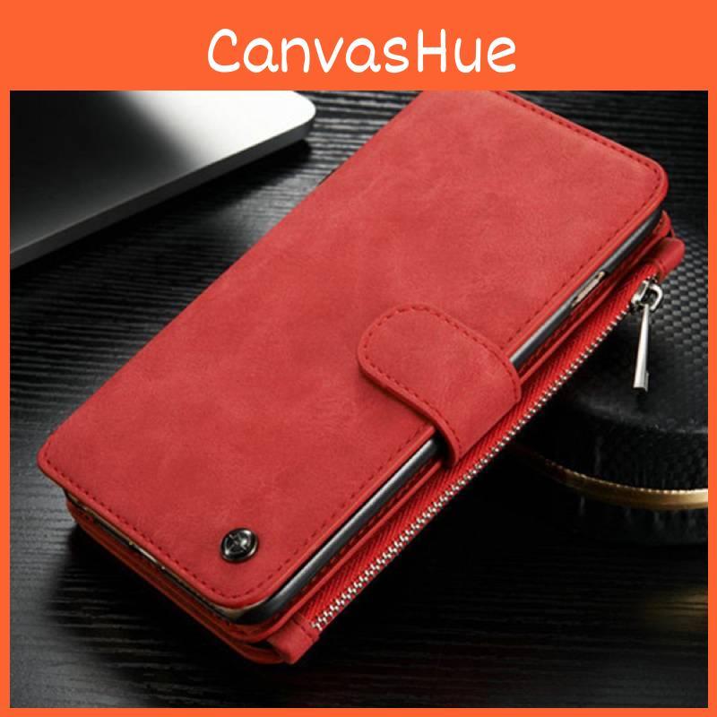 For Iphone Suitable Multifunctional Zipper Leather Phone Case Split Leather Case