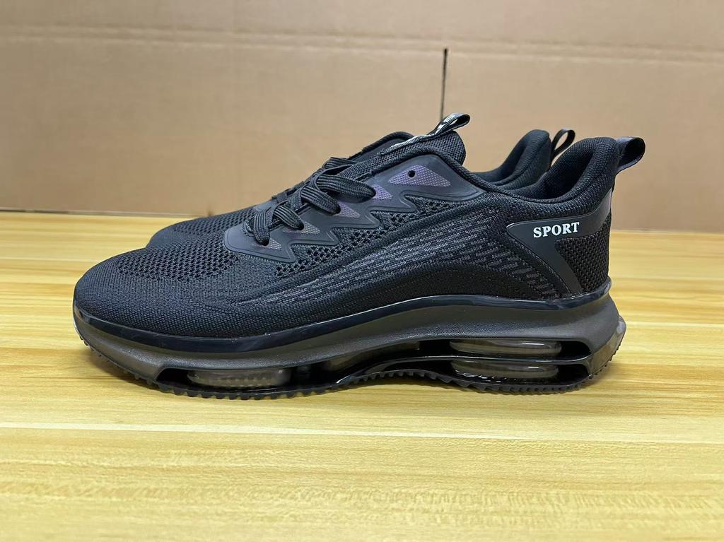 Outdoor Men's Casual Sneakers Chunky Running Shoes Fashion Men Shoes Mesh Breathable Basketball Shoes Non Slip Shock Tennis Shoe