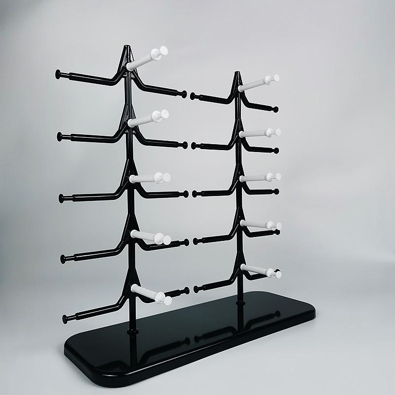 Съемная двухрядная подставка для очков и солнцезащитных очков на 10 пар