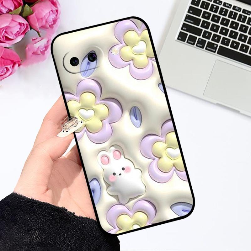Case For Google Pixel 9A Fashion Painting Silicone Phone Cover For Google Pixel 9A Case Pixel9A Soft Shockproof Protective Shell