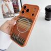 Kevlar Slim Magnetic Striped Pattern Case For iPhone 17 Pro Max 16 15 14 13 for Magsafe Shockproof Ultra Thin Colorful Cover