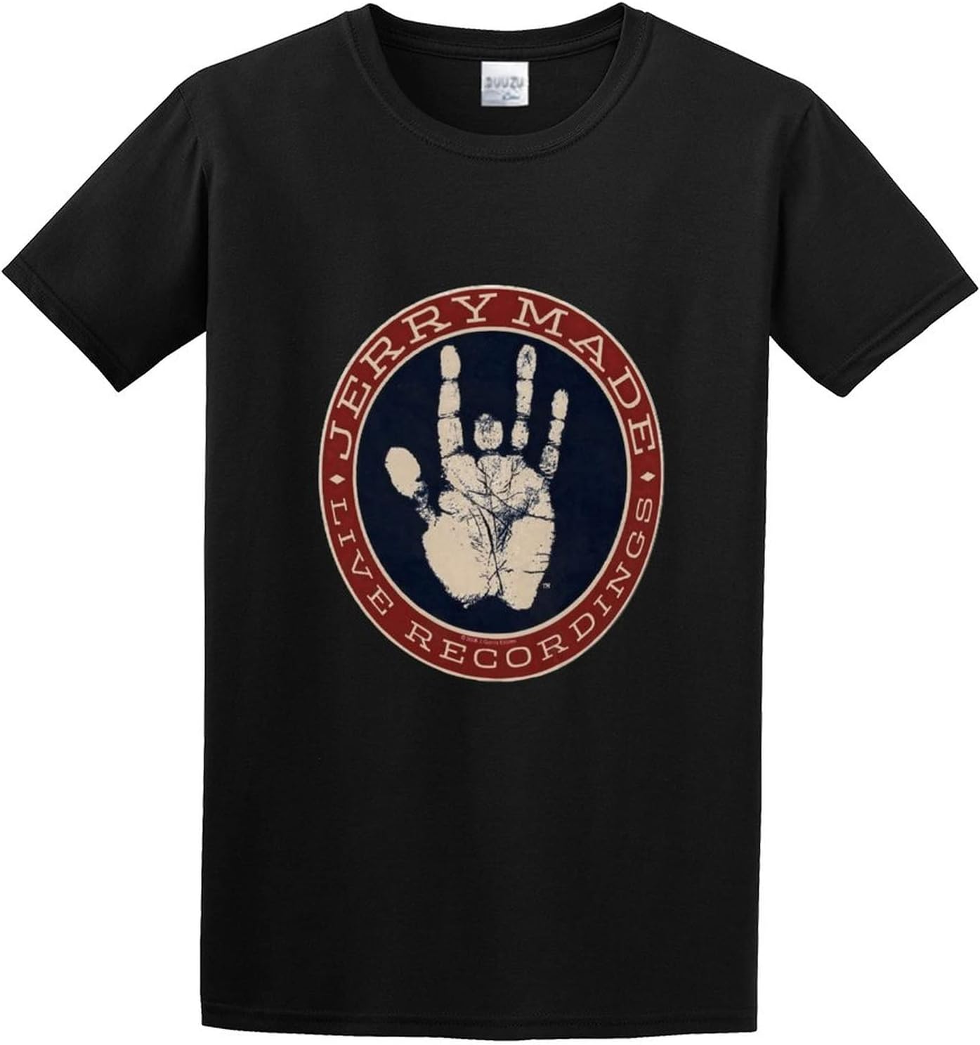 Short T-Shirt Jerry Garcia Jerry Made Black 4XL