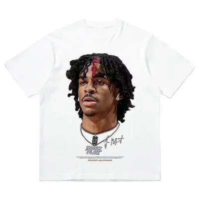Cotton Fashion Brand Y2K Top Summer Trend Youth American Street Hiphop Basketball Tshirt Men and Women All The Fashion Brand