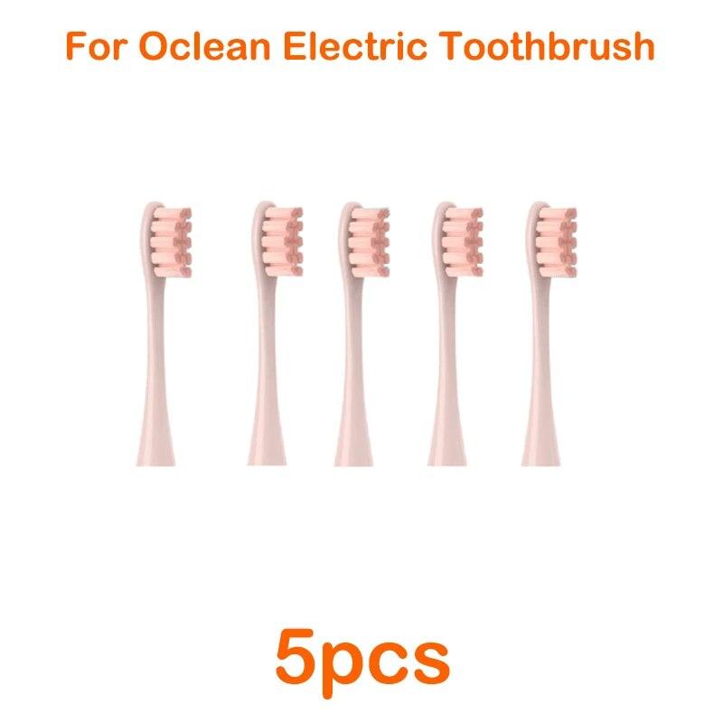 5 шт. сменные насадки для электрических зубных щеток Oclean для Oclean X Pro/X/Z1/F1/One/Air 2 насадки для электрических зубных щеток Sonic 5pcs6