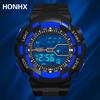 Multi Function Sports Fashion Seven Colors Colorful Luminous Electronic Watch