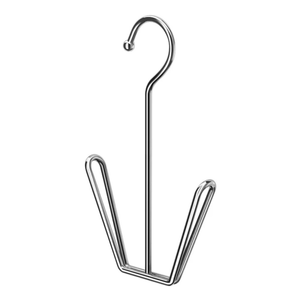 4 Τμχ/Πακέτο Ασημί Γάντζος Κρεμάστρας Ρούχων Ανοξείδωτο Ατσάλι Οργανωτής Αποθήκευσης Νέα Βάση Στεγνώματος Παπουτσιών