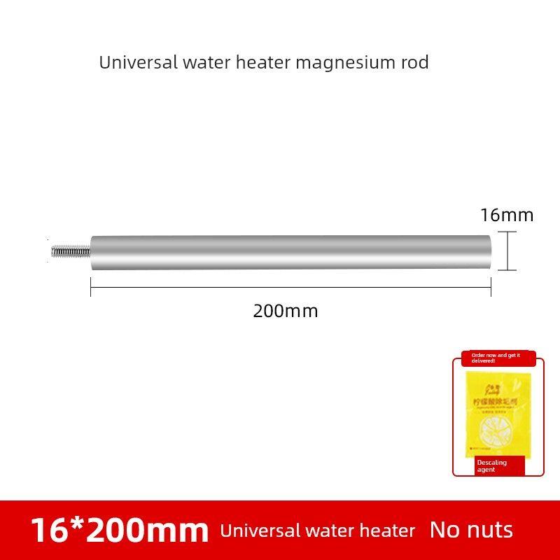 Universal Electric Water Heater Magnesium Rod 40/50/60/80L Drain Outlet Descaling Anode Heating Rod Household Accessories