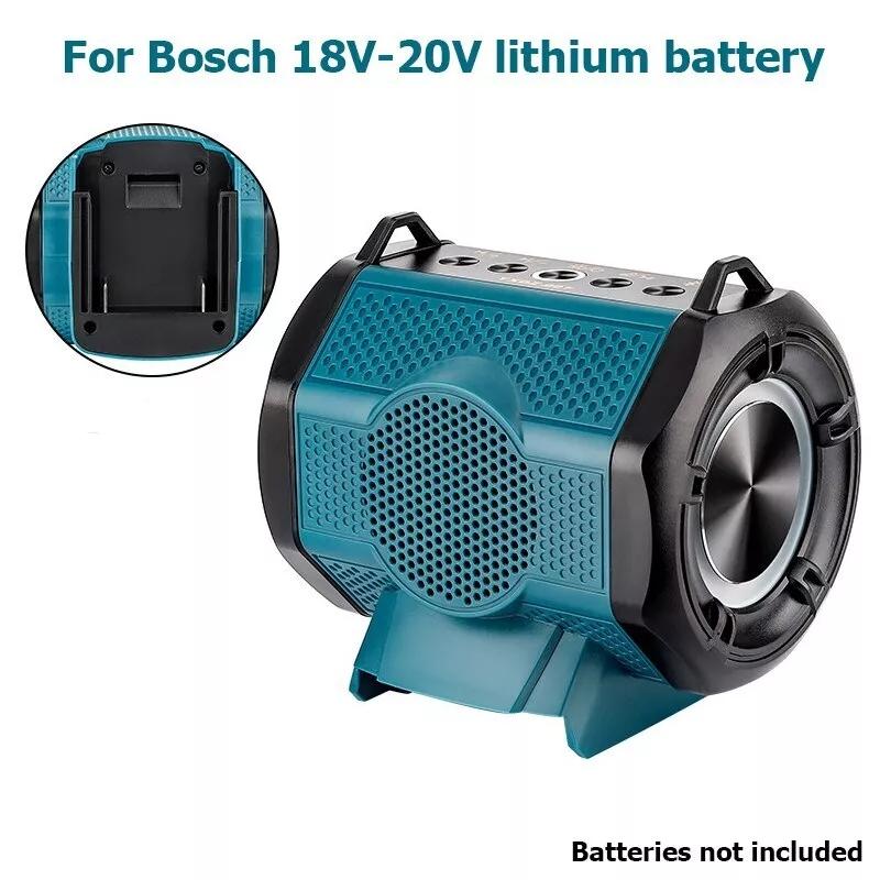

HIFI 3D Bluetooth Speaker for Dewalt/Makita/Milwaukee/Bosch Battery 30W Cordless Small Speaker With USB Type-C Port for Jobsites