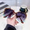 Fashion Large Frame New Sunglasses, Retro Sunglasses, Model Catwalk Street Photo Sunglasses for Women