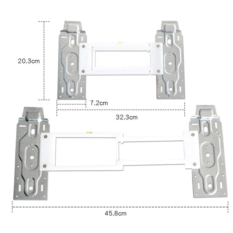 Verstellbare Wandhalterung für Split-Innenklimageräte im Haushalt mit Füllstandsanzeige
