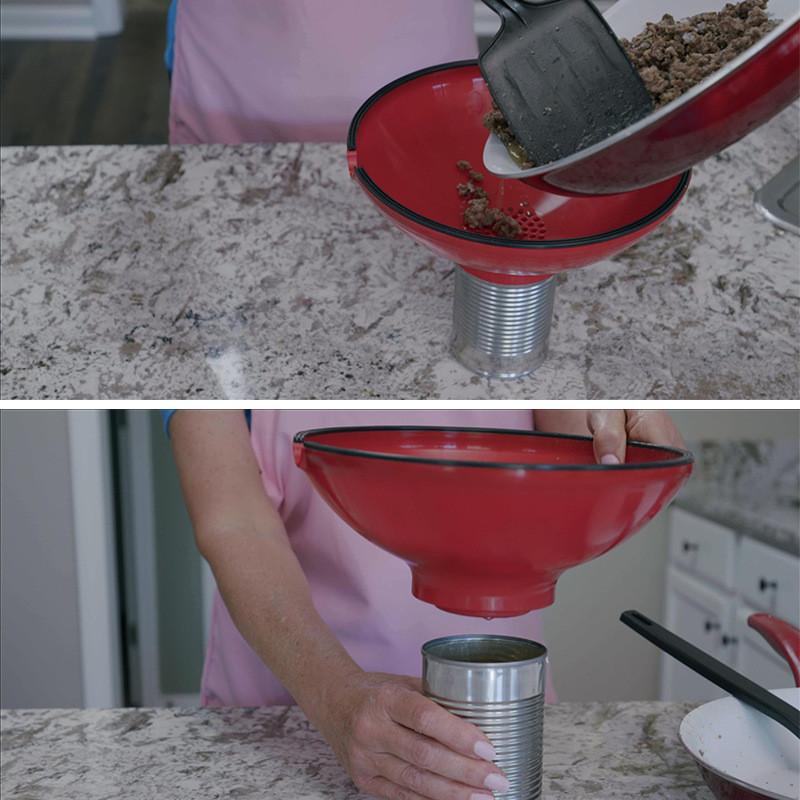 Creative Pp Oil Separator Sandglass Drainer For Food Preparation And Kitchen Gifts