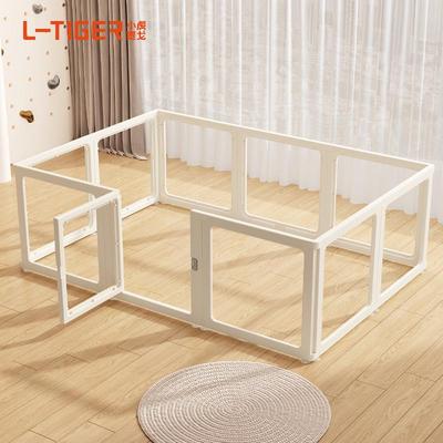 Clear Acrylic Indoor Dog Fence for Small Pets - Safety Enclosure & Dog House