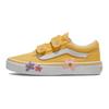 Strapazierfähige Rutschfeste Low-Top Kinder Skateschuhe Kinder Sneaker Gelb VN000CPXYLW