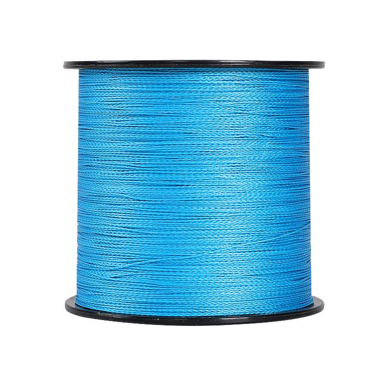 8 Braided Fishing Line 100m Multifilament PE Braided Fishing Line 5LB-400LB Floating Line for River Lake Stream Fishing (Blue,150m&1.5) синий