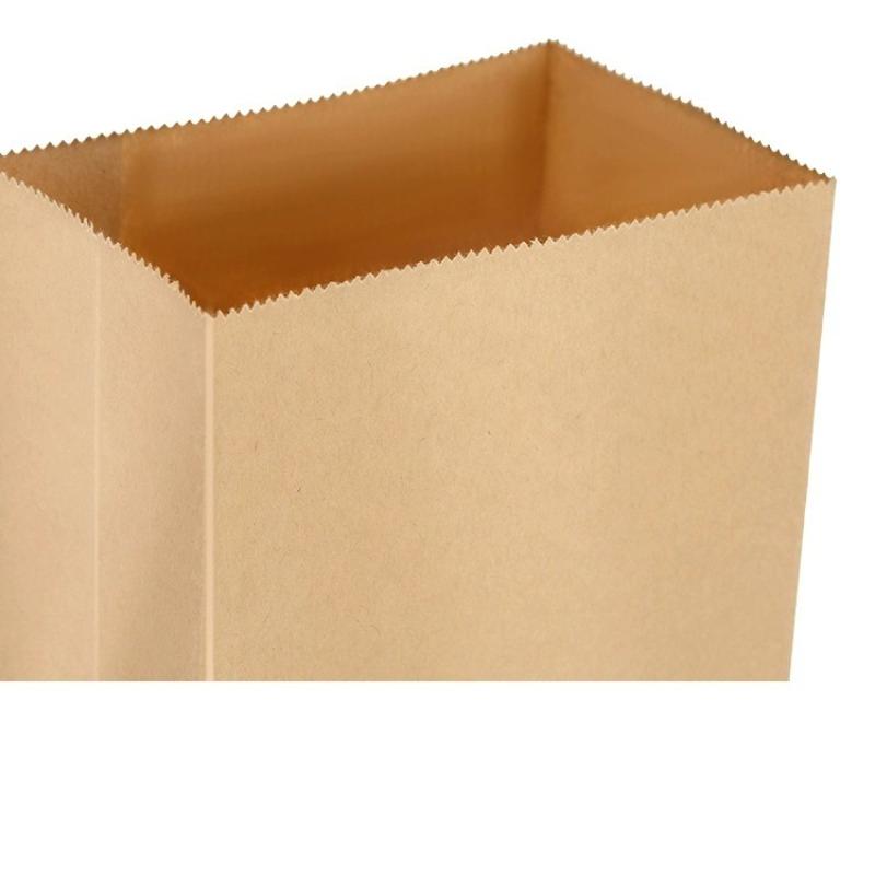 Kraftpapierbeutel für Obst Gemüse Multifunktional Brotlagerbehälter Einweg Ölbeständige Folie Backverpackungsbeutel Süßigkeiten Snack Aufbewahrungsbeutel