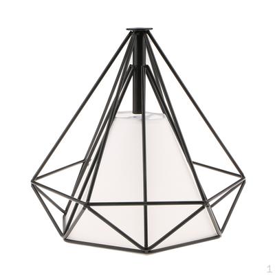 Metal Diamond Bulb Guard Lamp Cage Light Lampshade 12 Colors