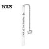Strong Metal Page Marker Frosted Bookmark, Engraved Marker, Thin Book Mark Bookmark for Students Teachers, Graduation Christmas Gift Lovers