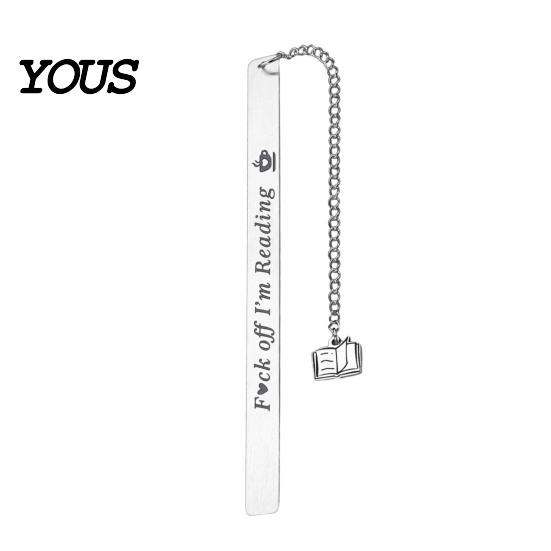 Strong Metal Page Marker Frosted Bookmark, Engraved Marker, Thin Book Mark Bookmark for Students Teachers, Graduation Christmas Gift Lovers