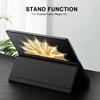 Funda tipo libro de cuero genuino para Honor Magic V5 Magic V3 V2 Magic Vs 3 Espejo Smart Touch View Despertar Dormir Protección Soporte Funda
