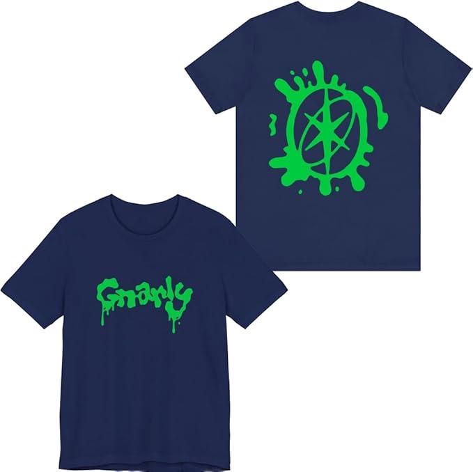 Katseye Merch Gnarly Logo TShirt Fashion Unisex Unisex Women Casual Short Sleeve Streetshirt Tee S