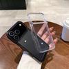 Transparente Acryl Handyhülle für iPhone 17 Air 17 Pro Max Bumper Harte Stoßfeste Rückabdeckung